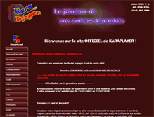 Tablet Screenshot of logiciel-karaoke.fr